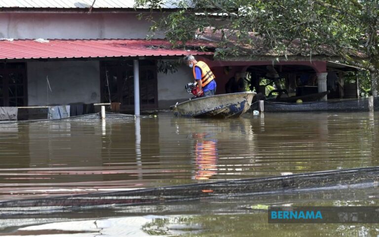 Mangsa banjir di PPS di empat negeri meningkat