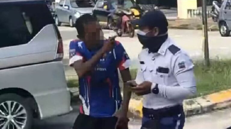 Polis cekup lelaki ugut anggota penguat kuasa MPKS