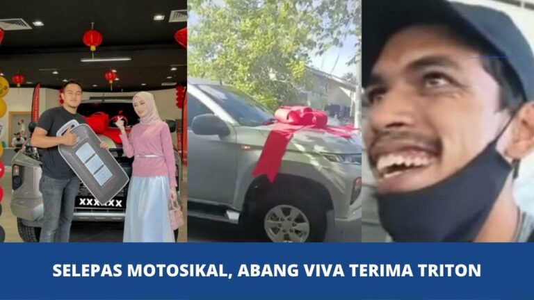 [VIDEO] Selepas motosikal, Abang Viva terima Triton