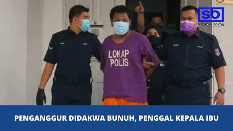 [VIDEO] Penganggur didakwa bunuh, penggal kepala ibu
