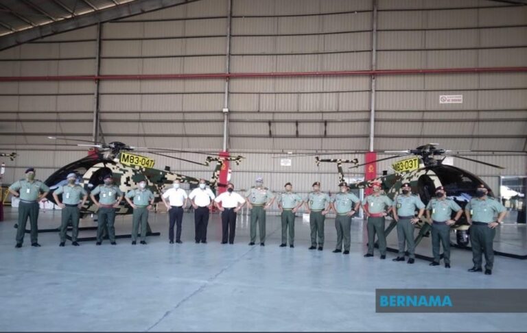 Tentera Darat terima enam helikopter MD530G