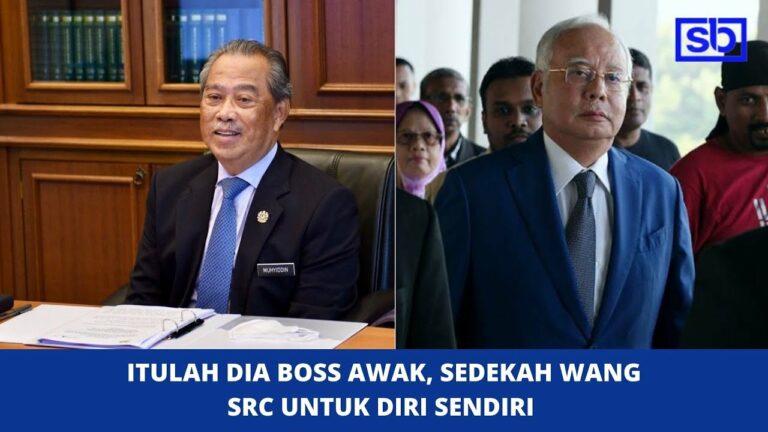 Muhyiddin tempelak Najib penggunaan RM42 juta wang SRC