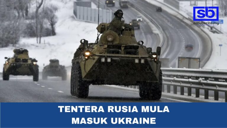 Tentera Rusia mula masuk ke Ukraine – ‘melindungi’ Luhansk dan Donetsk