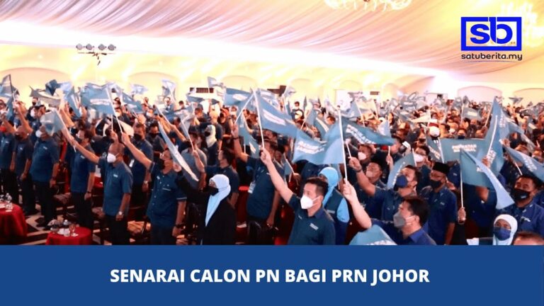 [VIDEO] Senarai calon PRN Johor – PN ketengahkan 41 muka baharu