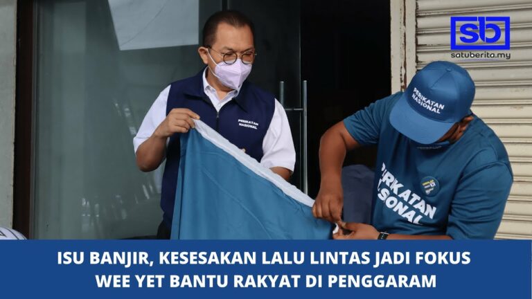 [VIDEO] Isu banjir, kesesakan lalu lintas jadi fokus Wee Yet bantu rakyat di Penggaram