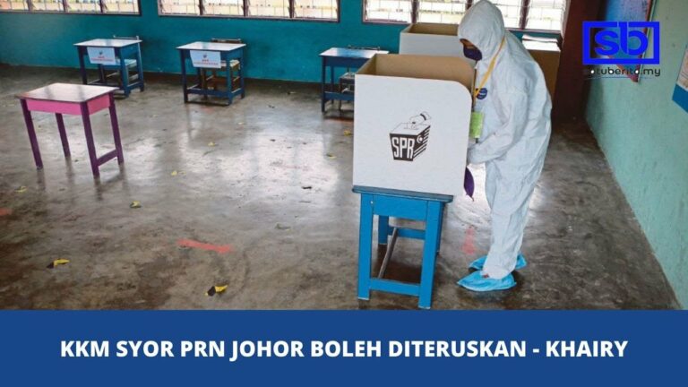 KKM syor PRN Johor boleh diteruskan – Khairy