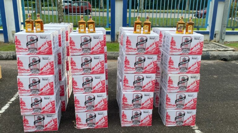 PGA rampas arak, rokok berjumlah RM421,769