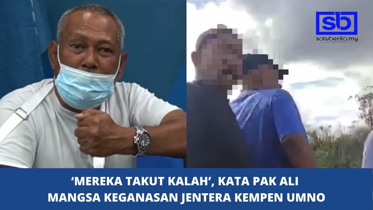 [VIDEO] ‘Mereka takut kalah’, kata Pak Ali mangsa keganasan jentera kempen UMNO