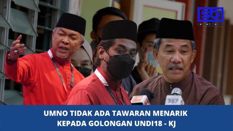 [VIDEO] UMNO tidak ada tawaran menarik kepada golongan Undi18 – KJ