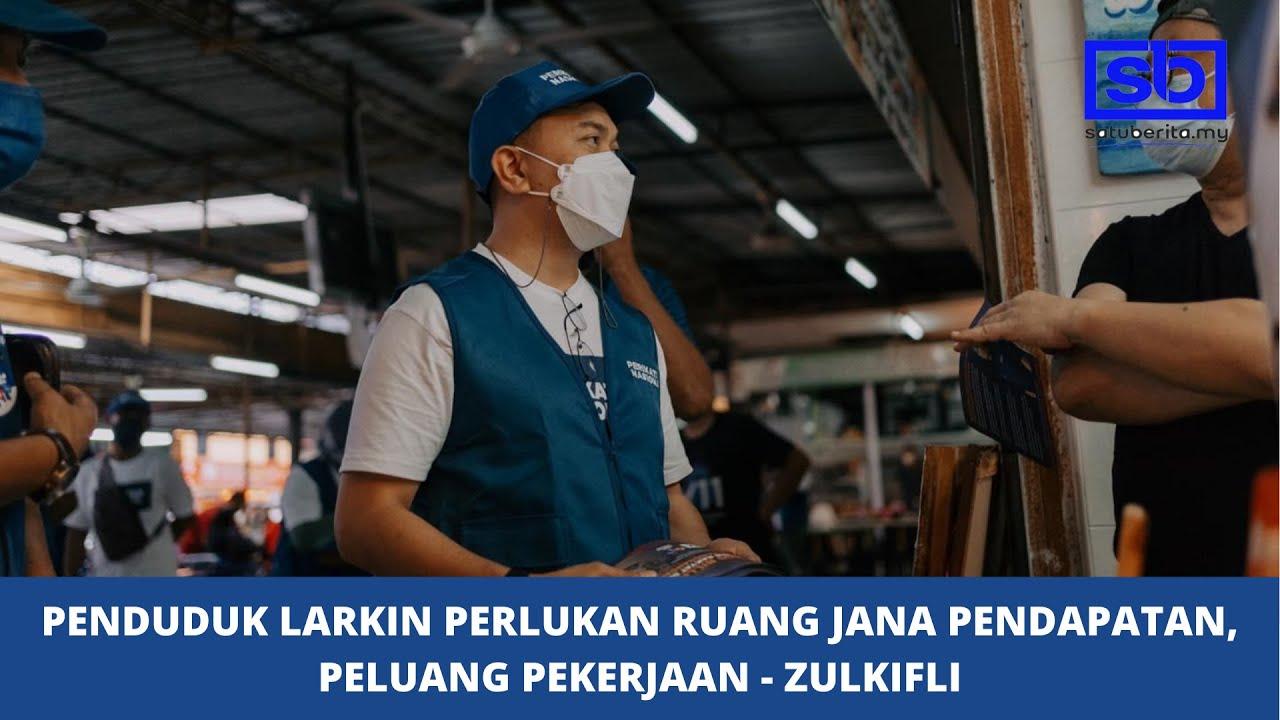 [VIDEO] Penduduk Larkin perlukan ruang jana pendapatan, peluang pekerjaan – Zulkifli 