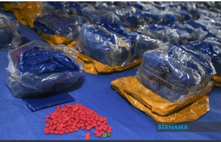 Enam serbuan, lebih 100kg dadah dirampas di Kelantan