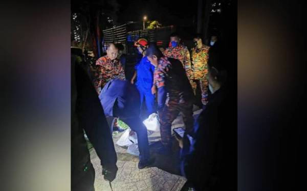 Lelaki lemas selepas terjatuh dalam sungai