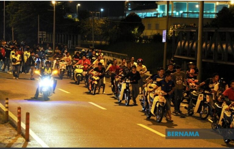 Padah merempit dan lumba haram, 92 remaja ditahan di Ipoh