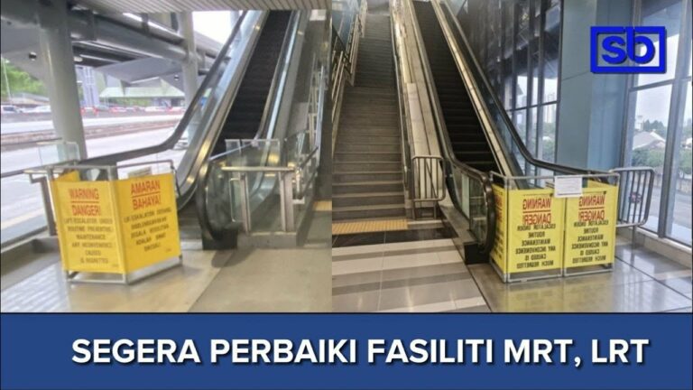 [VIDEO] Segera baiki fasiliti MRT, LRT