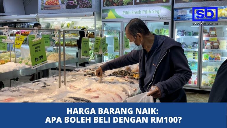[VIDEO] Harga barang naik: Apa boleh beli dengan RM100?