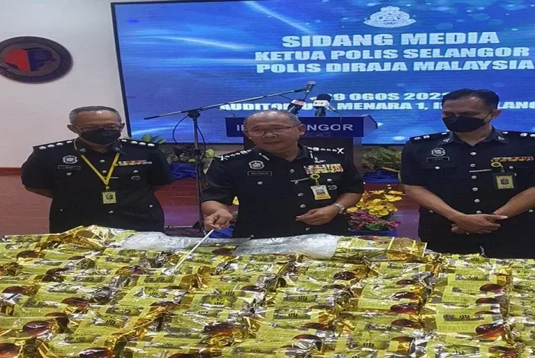 Polis rampas syabu bernilai RM10.89 juta