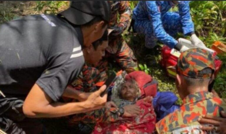 Selepas 6 hari hilang, Nyai Painah ditemukan dalam kebun sawit