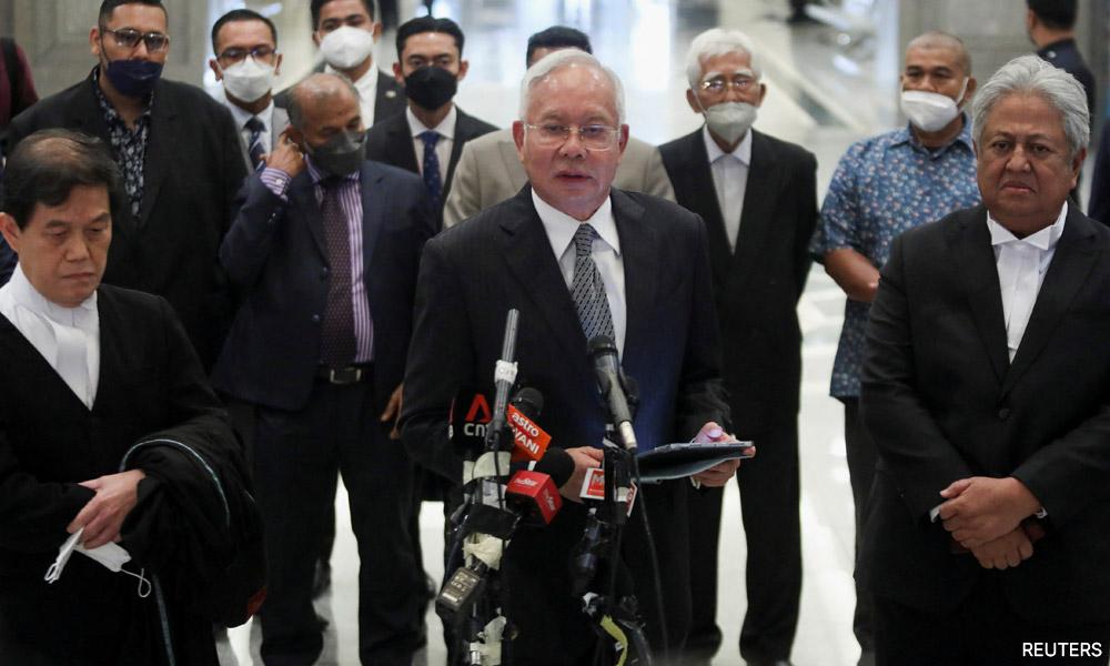 Najib terkejut, Zaid kecewa