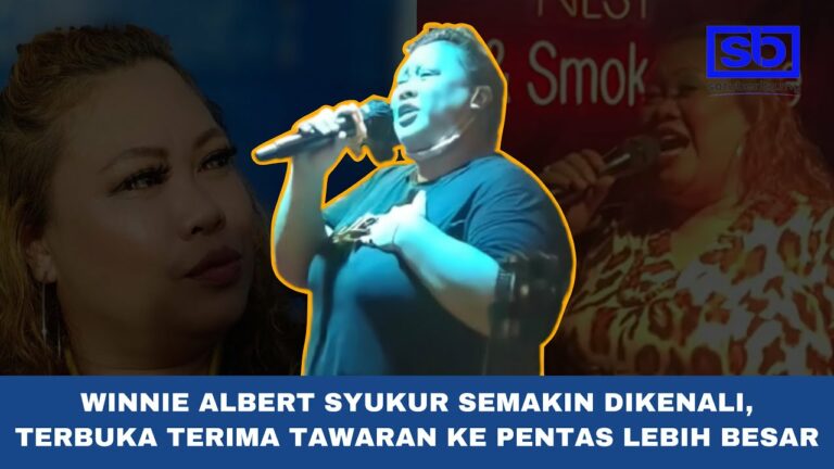 [VIDEO] Winnie Albert syukur diri lebih dikenali, terbuka terima tawaran ke pentas lebih besar
