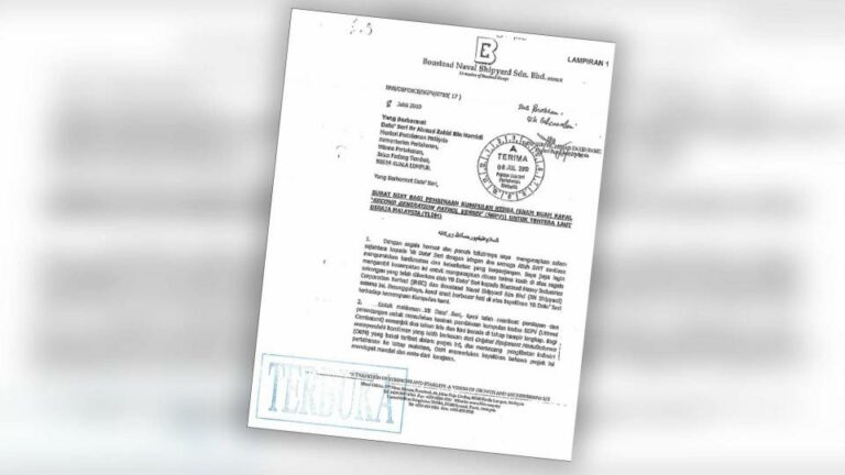 LCS: ‘’Sila laksanakan’, tulisan tangan Zahid pada surat niat BNS
