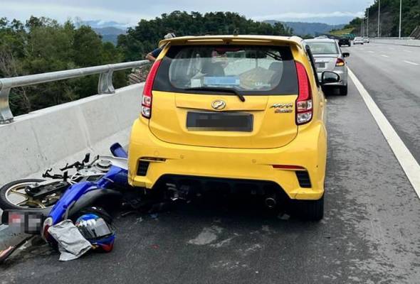 Lebuhraya SUKE rekod kemalangan pertama