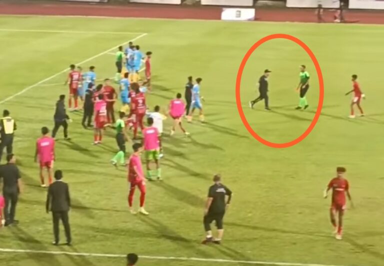 [VIDEO] Pulau Pinang ke final selepas aksi panas pegawai kejar pengadil