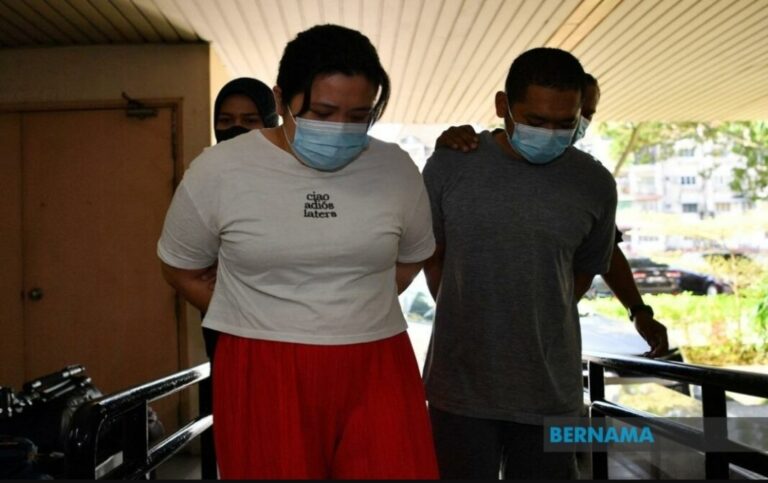 Pasangan suami isteri didakwa aniaya dua anak saudara