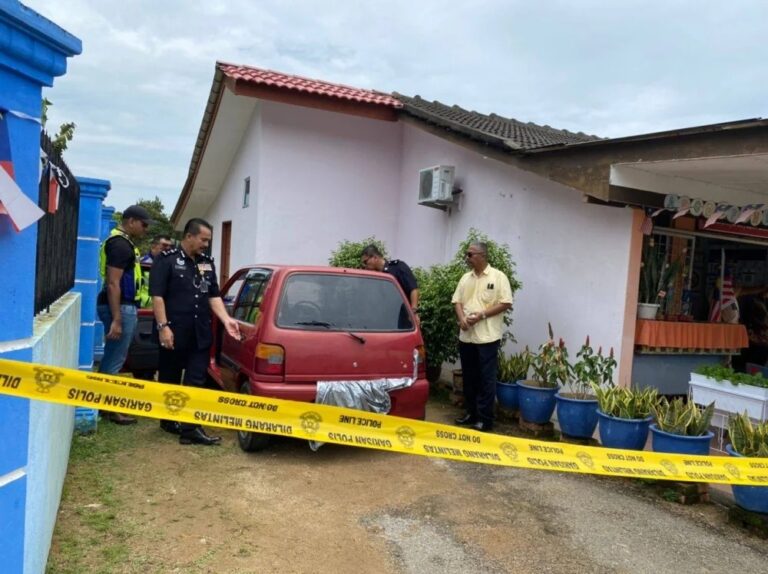 Pasangan dipercayai kekasih ditemui mati dalam Perodua Kancil