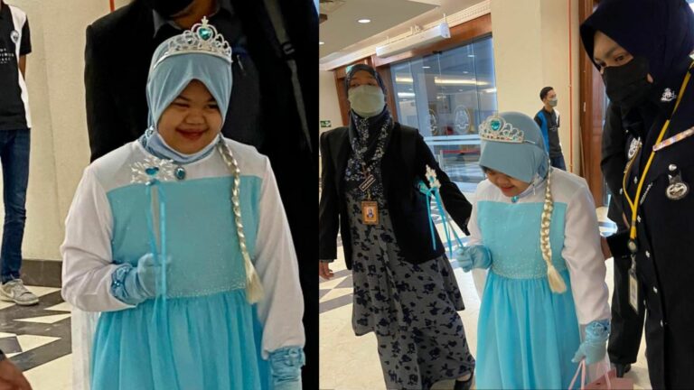 [VIDEO] Bella hadir ke Mahkamah tampil seperti ‘Elsa’