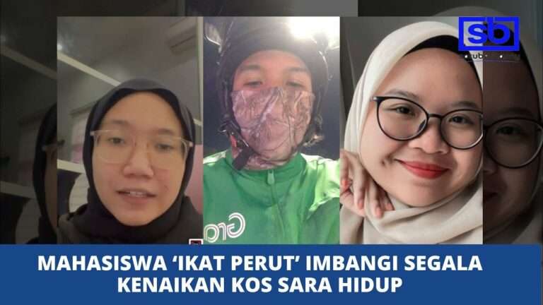 [VIDEO] Mahasiswa ‘ikat perut’ imbangi segala kenaikan kos sara hidup