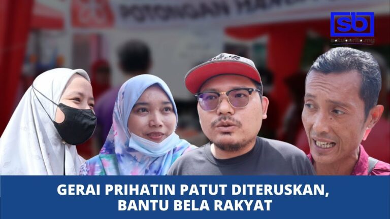 [VIDEO] Gerai Prihatin patut diteruskan, bantu bela rakyat