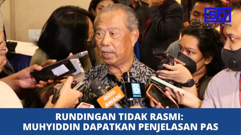 [VIDEO] Rundingan tidak rasmi: Muhyiddin dapatkan penjelasan Pas
