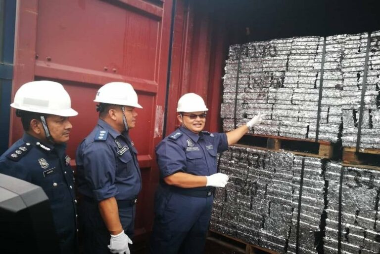 Kastam rampas sekerap aluminium RM819,000