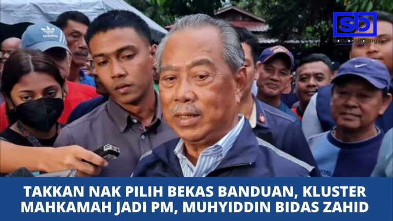 [VIDEO] Takkan nak pilih bekas banduan, kluster mahkamah jadi PM, Muhyiddin bidas Zahid