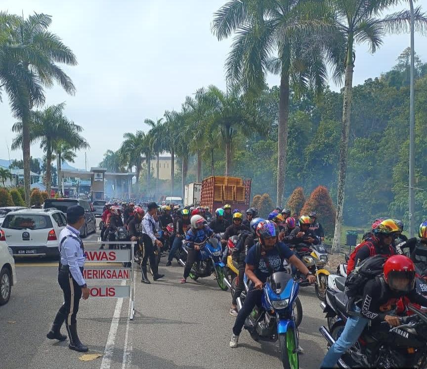 17 Motosikal Disita Dalam Operasi Polis Di Jambatan PUlau Pinang ...