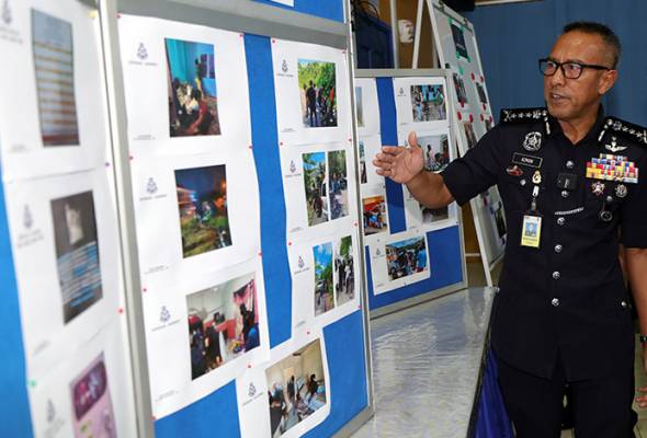 Op Tapis Khas: Polis Sarawak tahan 240 individu, rampas dadah bernilai RM39,000