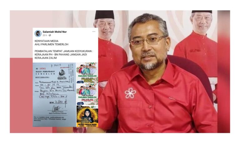 ‘Kalau ada maruah isytihar sahaja PN tidak boleh guna fasiliti kerajaan di Pahang’ – Jasri