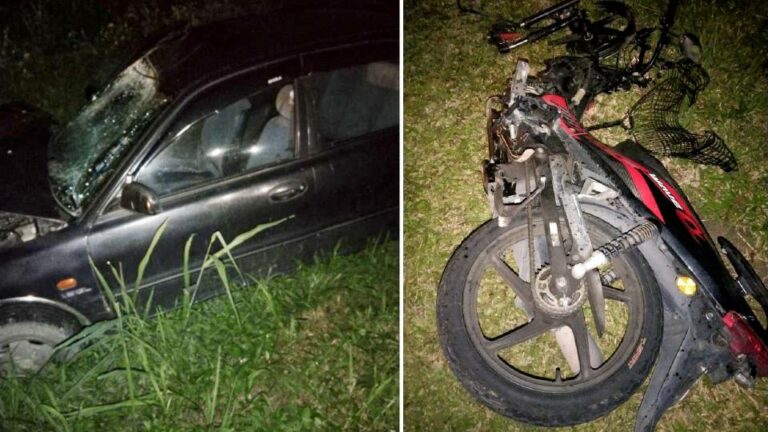 Adik maut, kakak parah dirempuh kereta