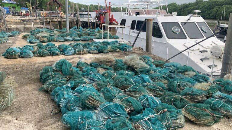 Kerjasama Maritim Malaysia, komuniti nelayan rampas 300 bubu kambang