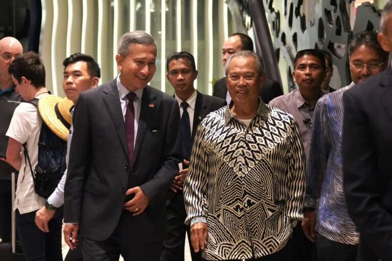 Muhyiddin terima kunjungan Menteri Luar Singapura