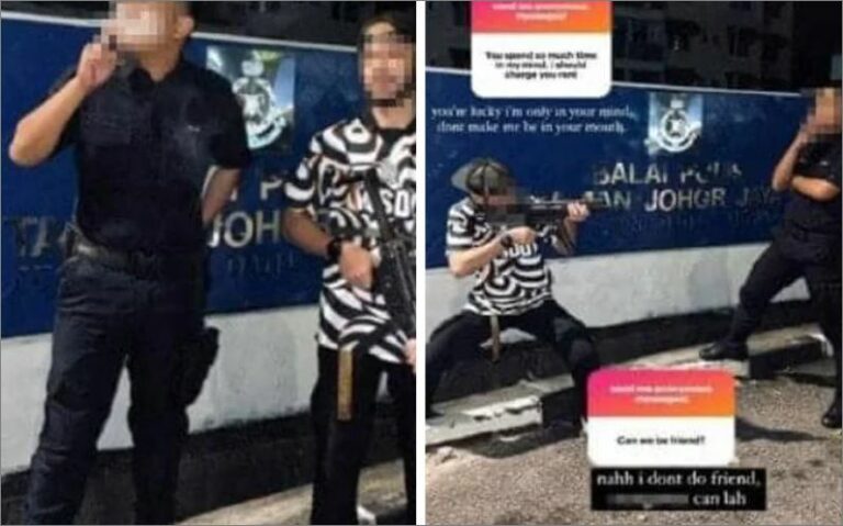 Polis siasat anggota benarkan rakan pegang senjata api