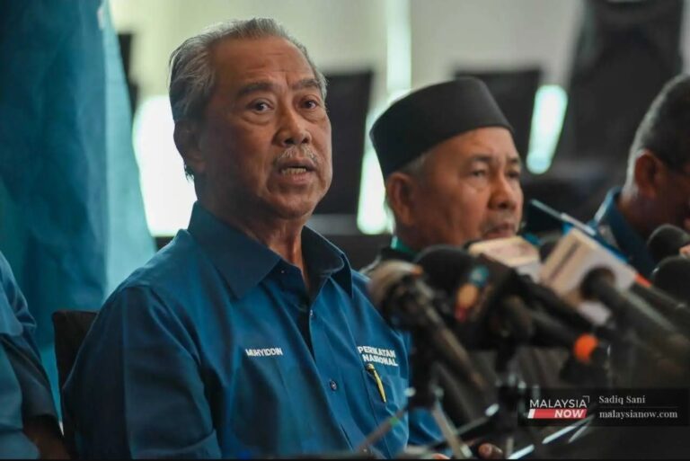 Tiada dana politik masuk akaun pribadi, kata Muhyiddin