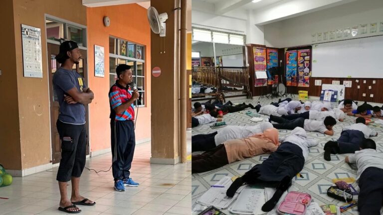 Lelaki tular mengamuk di sekolah sekadar latihan demonstrasi keselamatan