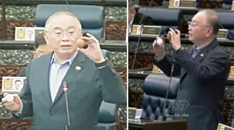 Kerana telur, Ka Siong terima surat saman pengimport