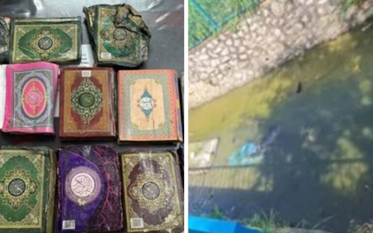 13 al-Quran dalam longkang, lapan individu diambil keterangan bantu siasatan