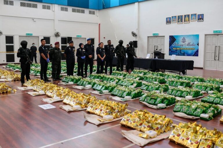 Polis gagalkan cubaan angkut syabu RM64.8 juta guna lori ditunda