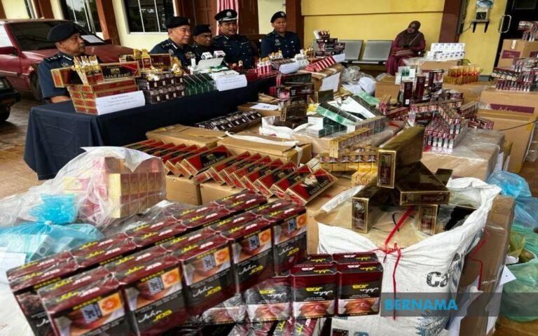 JKDM Kelantan rampas rokok bernilai RM551,749
