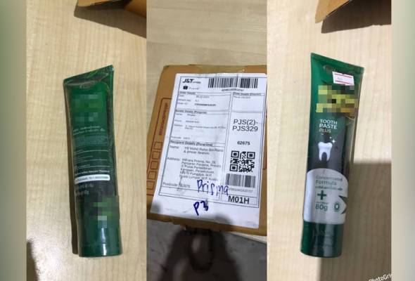 Bungkusan ubat gigi ‘ganja’ misteri: Polis kenal pasti pengirim kepada PM, Rafizi