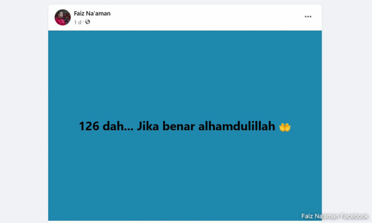 Angka 126 jadi punca penyokong kerajaan perpaduan ‘meroyan’