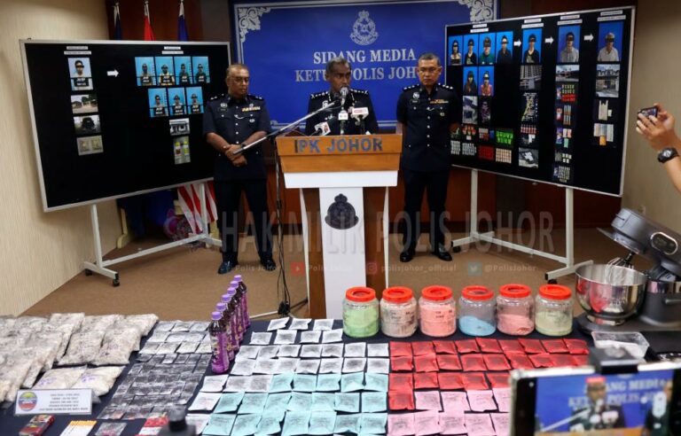 Polis Johor tumpas sindiket edar dadah guna TikTok, WeChat